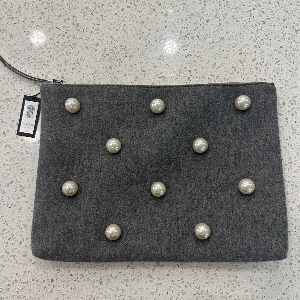 Banana Republic pearl clutch